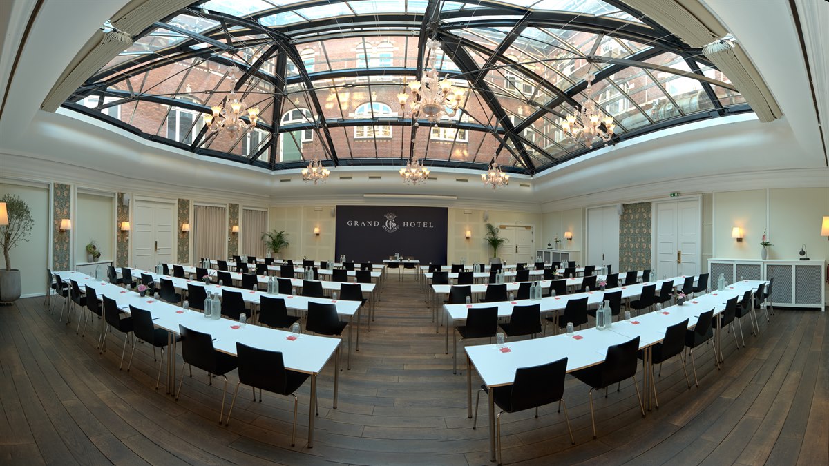 Conference and meeting. Image.