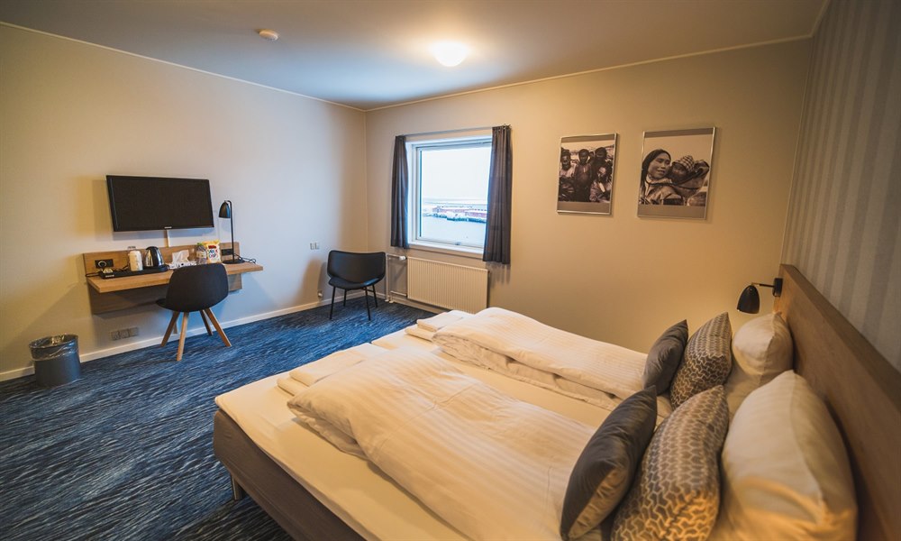 Hotell Lägenhet Hotel Søma Aasiaat. Foto.