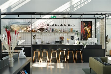 Receptionsområde og lobby