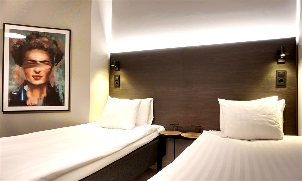 Standard Twin værelse. Billede.