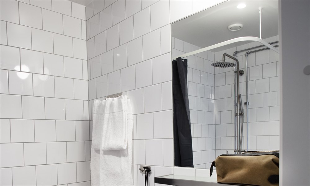 Bad studio C leilighet på Kista. Bilde.