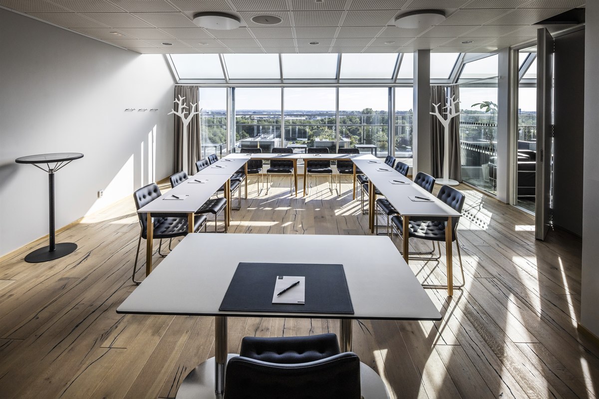 Nice meeting room at Planetstaden. Photo.