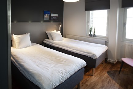 Studio A+ apartment the studio hotel Kista. Photo.