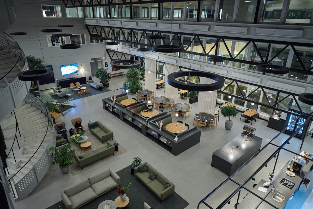 Receptionsområde och lobby