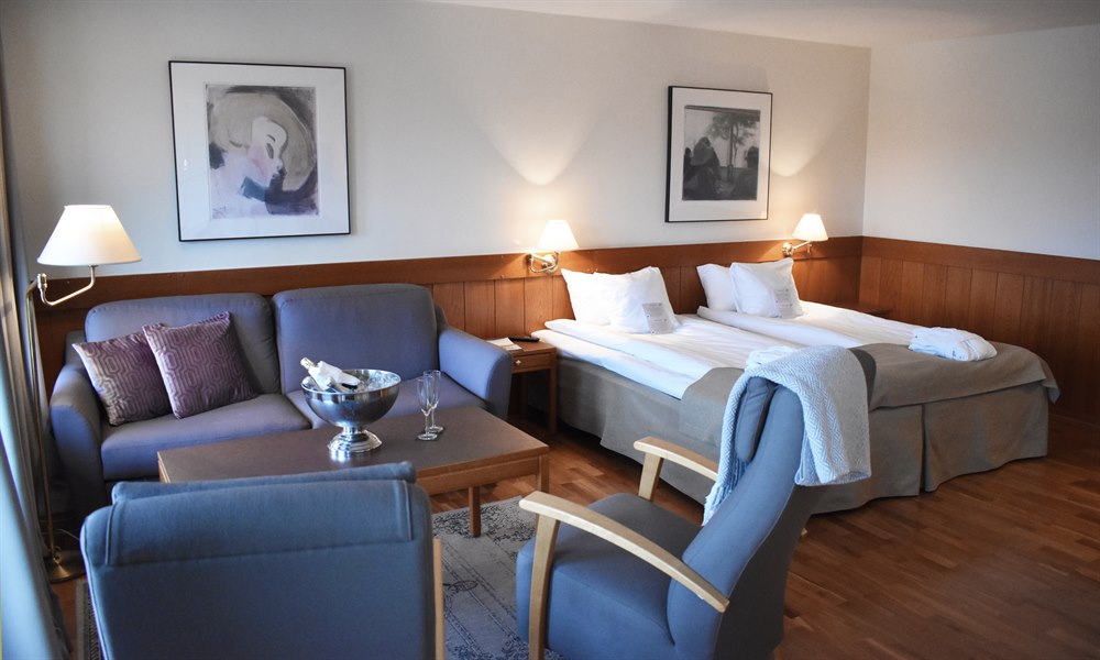 Juniorsuite på First Hotel Bengtsfors