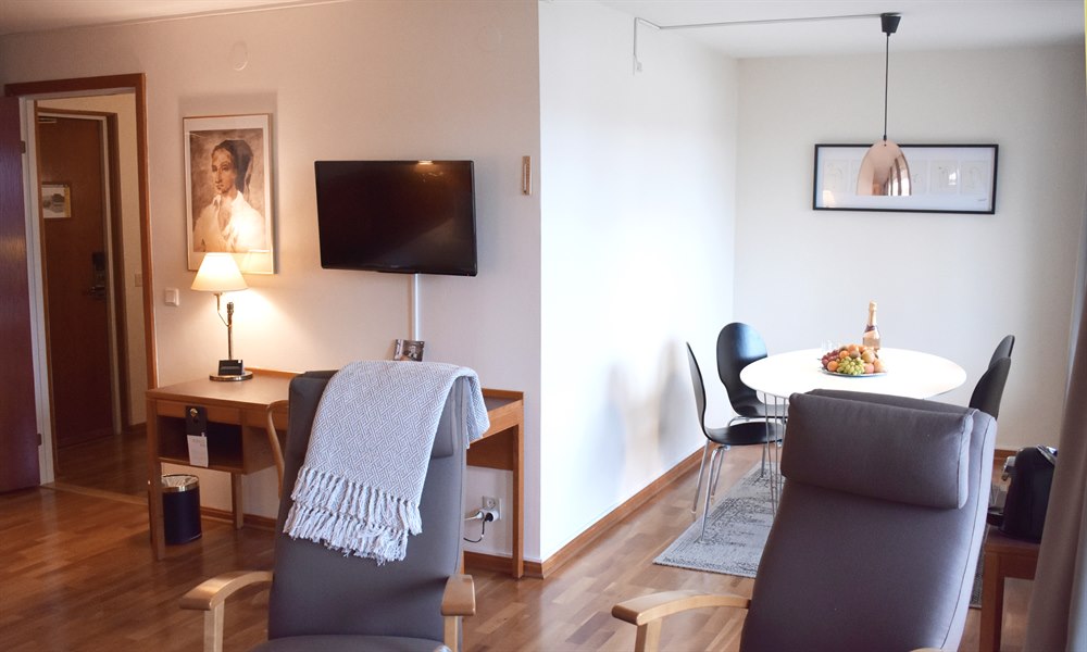 Juniorsuite på First Hotel Bengtsfors