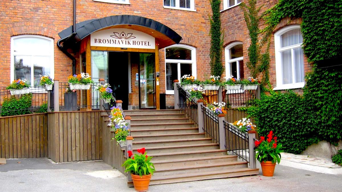 Brommavik entrance.Photo