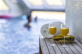 Fin pool på First Hotel. Foto.