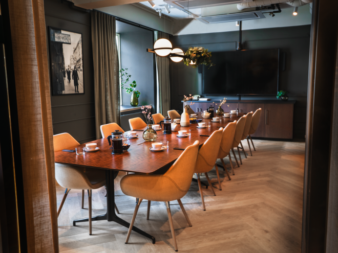 møterom Thomas Heftye, Telegrafen