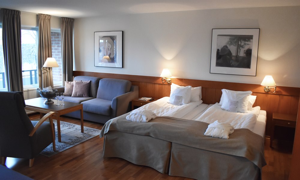 Juniorsuite på First Hotel Bengtsfors