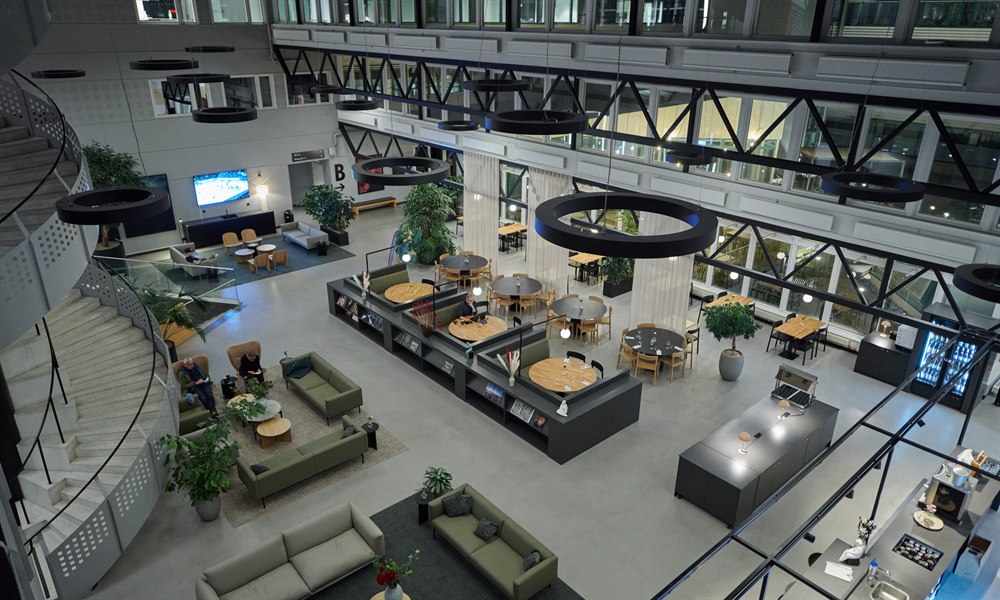 Receptionsområde och lobby