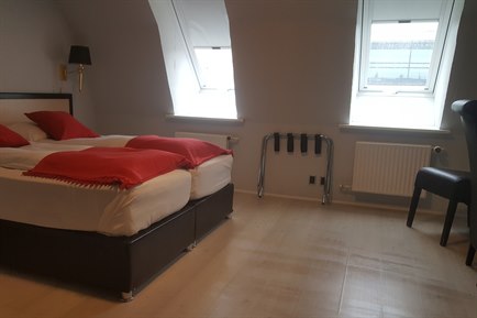 Economy double room Prinsen hotel. Photo.