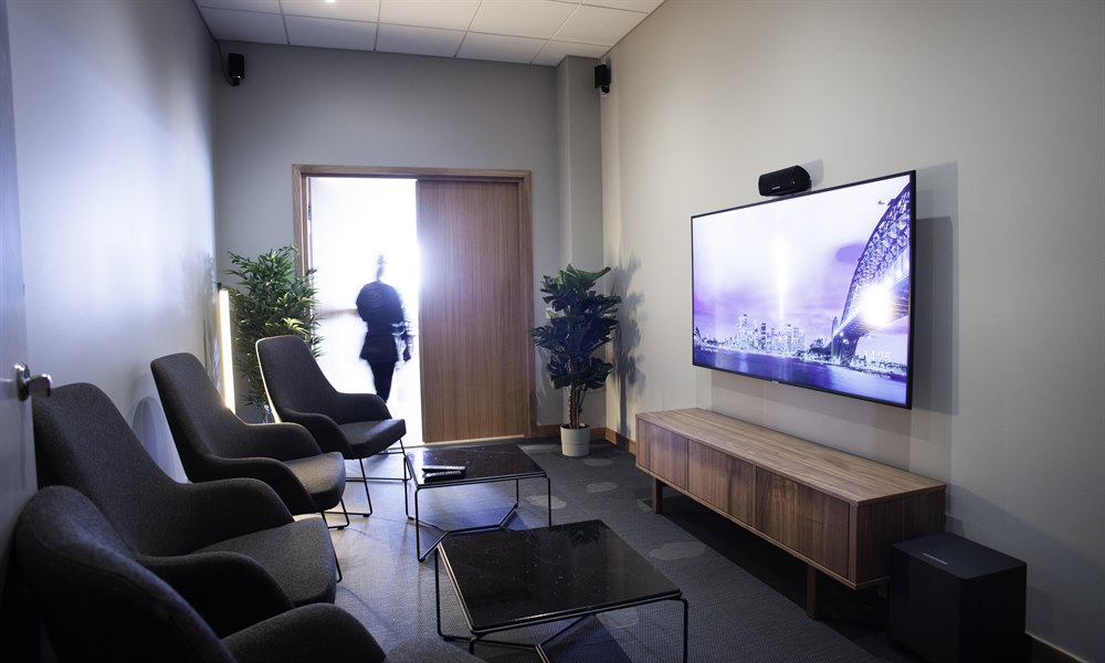 Lekerom studiohotellet Kista. Bilde.