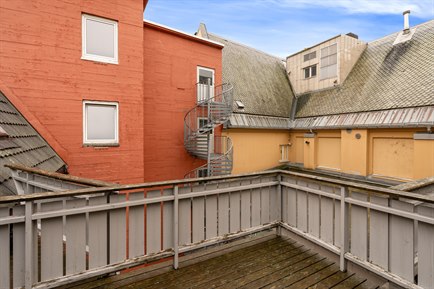 Balcony, Two-bedroom apartment.
