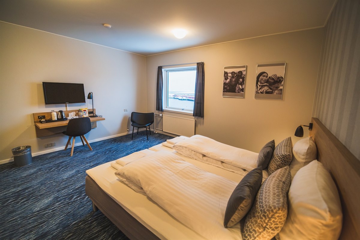 Hotell Lägenhet Hotel Søma Aasiaat. Foto.