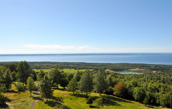 View from Kinnekulle. Image.