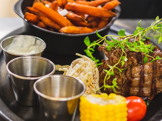 Mad og drikke. Billede.