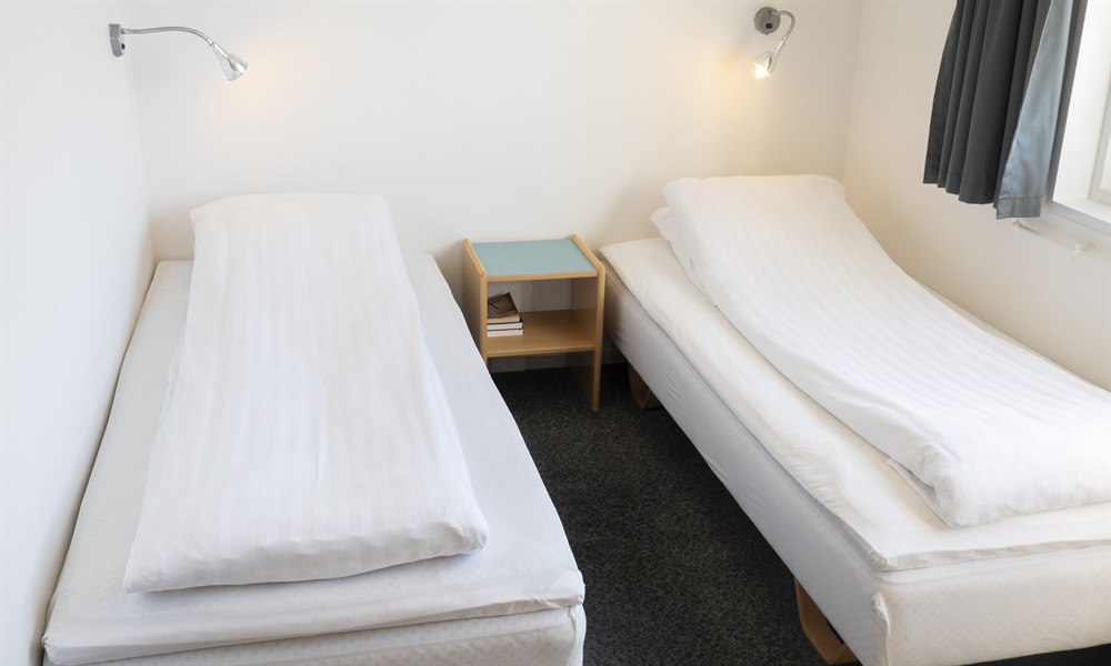 Dubbelrum Hotel Søma Nuuk. Foto.