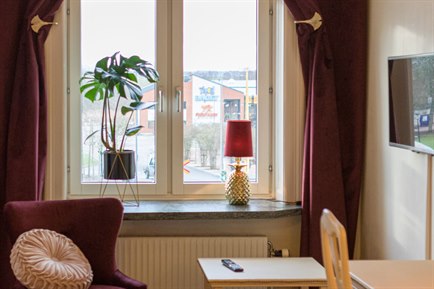 udsigt i et standard dobbeltværelse