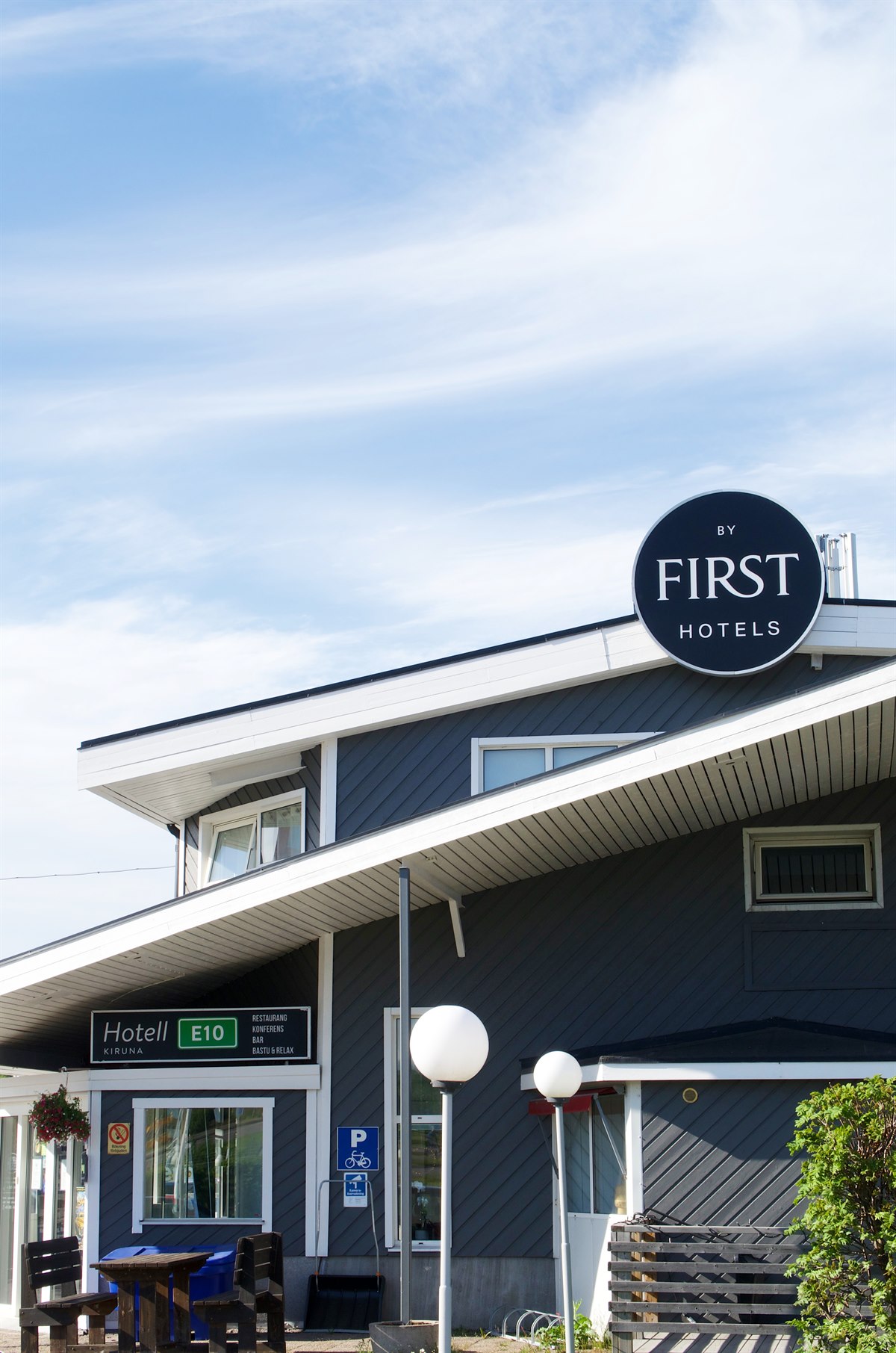 Hotellets eksteriør