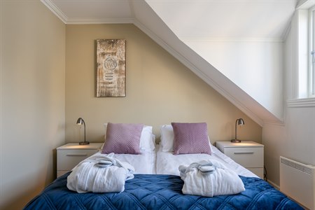 3-Bedroom Deluxe Apartment (bathtub, high ceiling).billede.