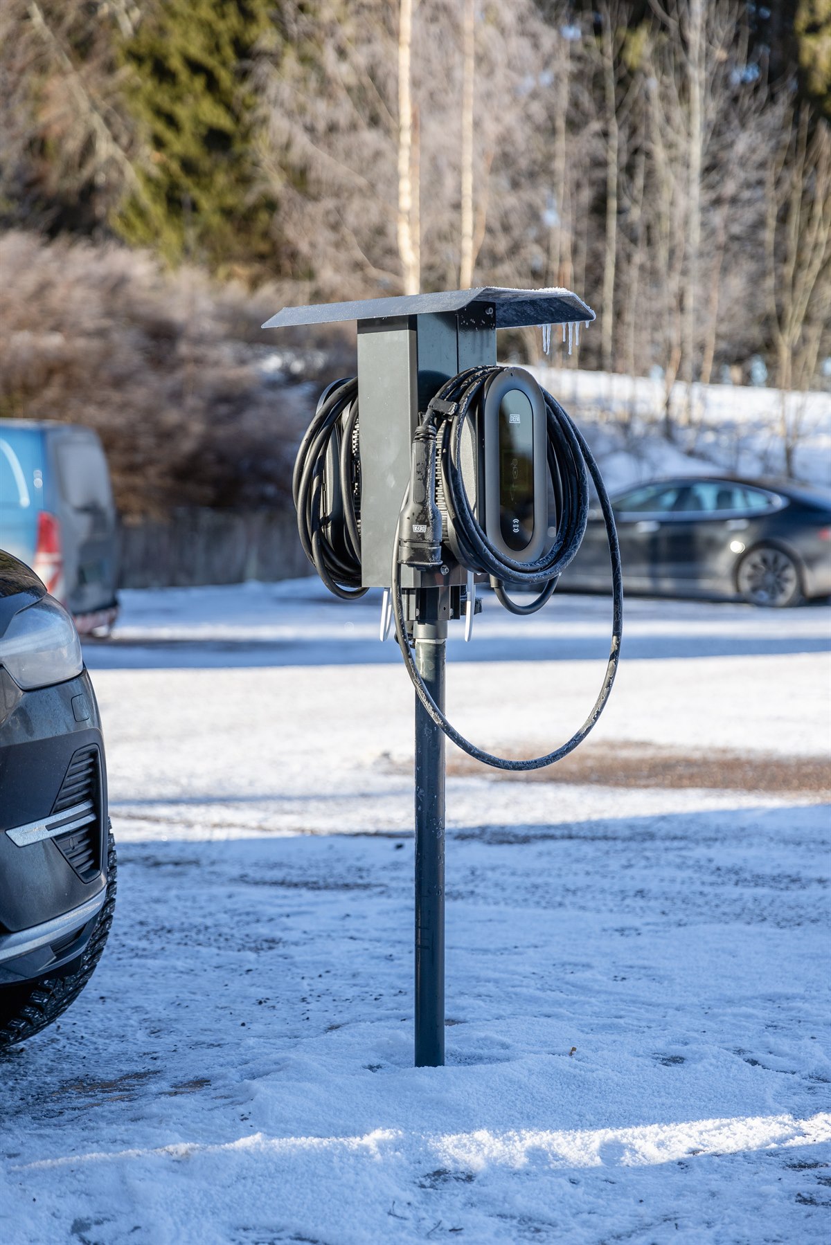 Laddplats för elbil