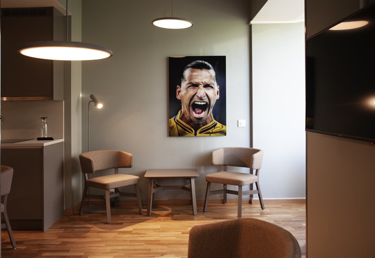 Konferanserom studiohotellet Kista. Bilde.