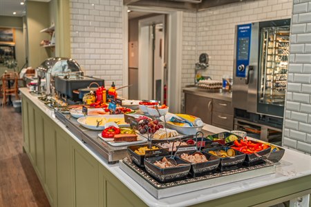 frokost buffet.bilde