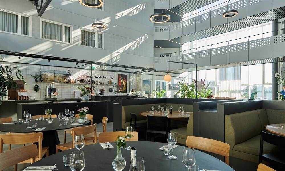 Receptionsområde och lobby