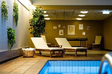 Pool and relax area