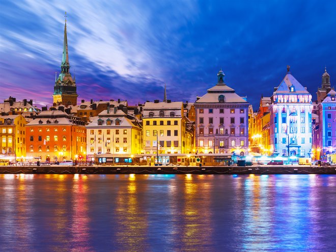 Jul och nyår i Stockholm. Foto.