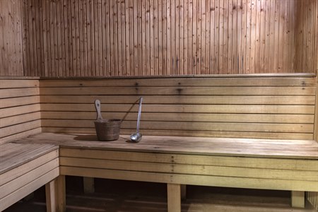 sauna område