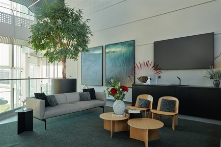 Receptionsområde og lobby