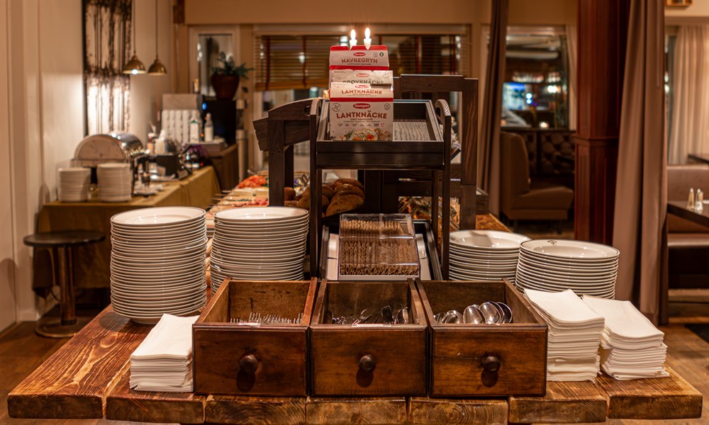 Breakfast buffet. Image.