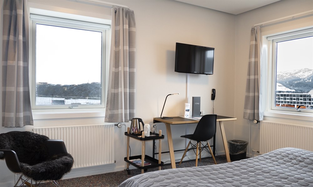 Superior Double Room Hotel Søma Nuuk. Photo.