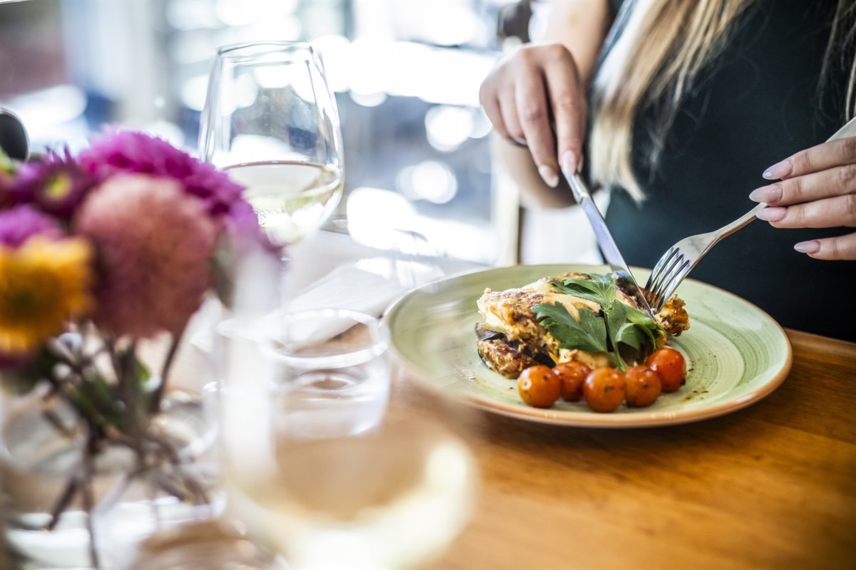 First Hotel Planetstaden restaurang. Foto.