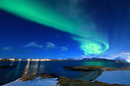 Nordlys over Tromsø.