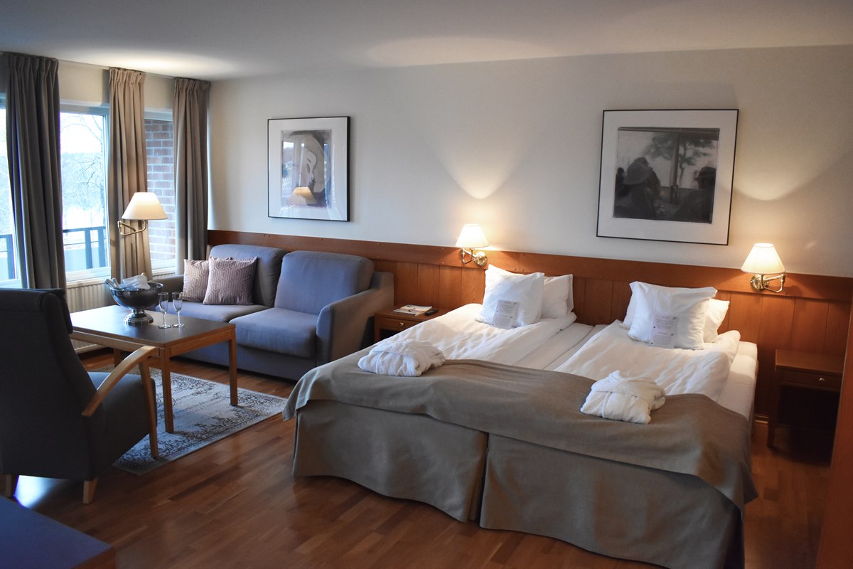 Juniorsuite på First Hotel Bengtsfors